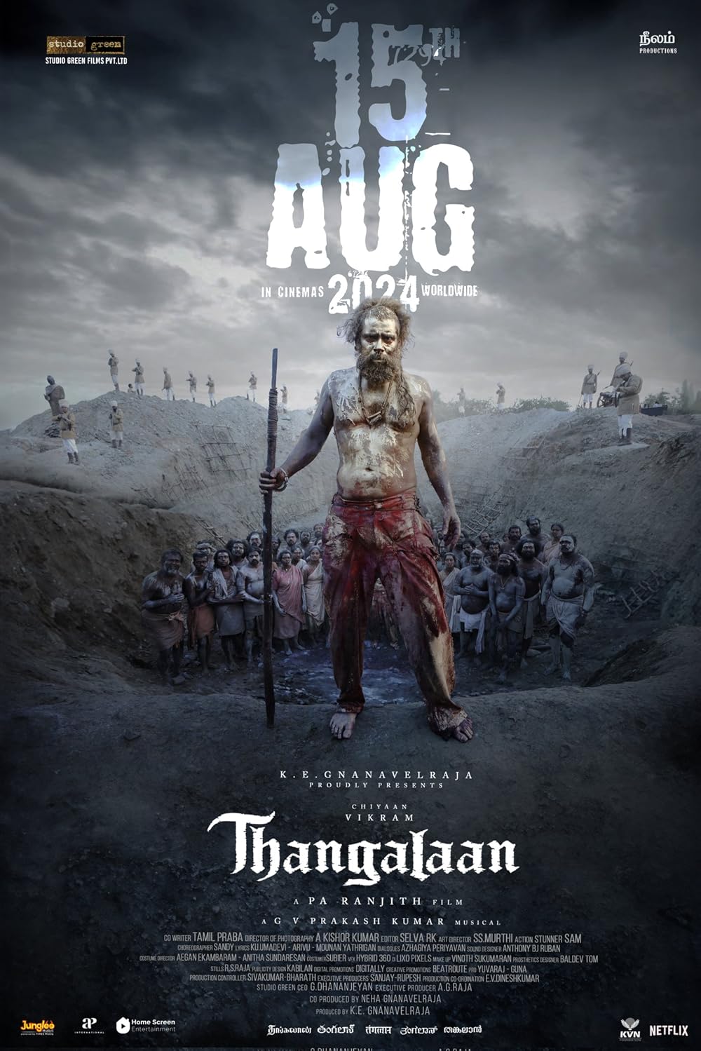 Thangalaan (2024) Hindi Dubbed Full Movie